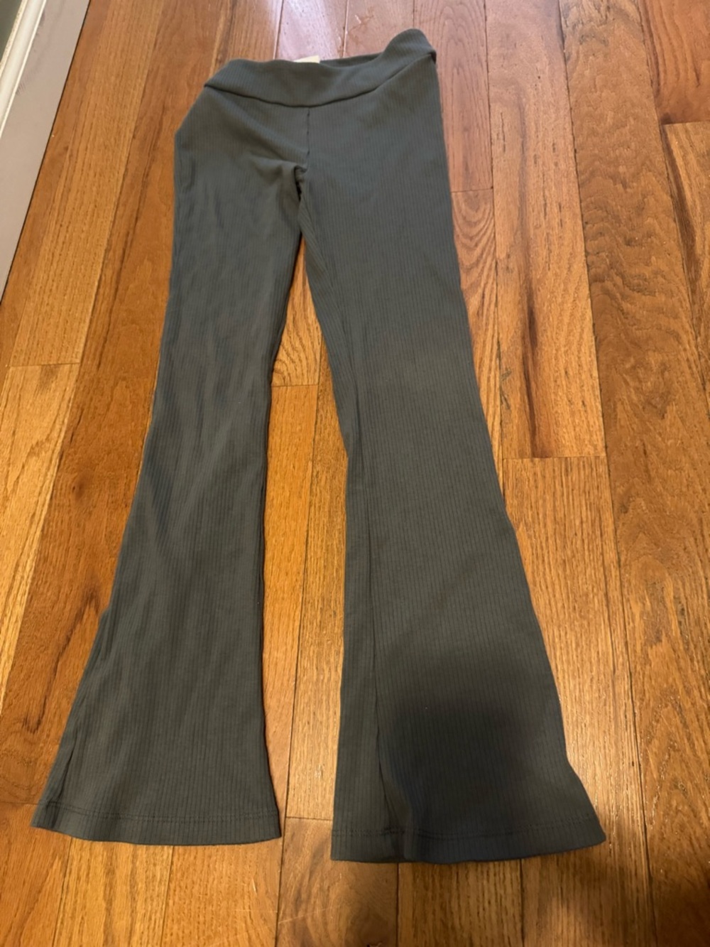 Girls Cat & Jack Gray Flare Leggings Size 10-12